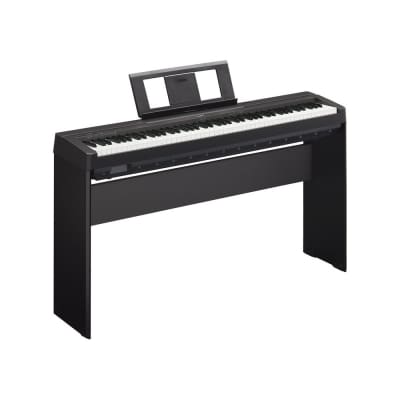 Yamaha P45 + L85   Pianoforte Digitale 88 Tasti Pesati Con Stand In Legno