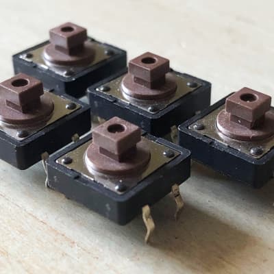 Boss ME-5 Guitar Multi-Effects Replacement Foot Switches - SET OF 5 - Internal Tactile Switch - ME5 for sale