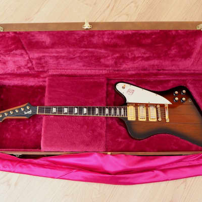 ギター Gibson Firebird VII 1993 Gibson Firebird VII Electric Guitar Red Metallic Gold