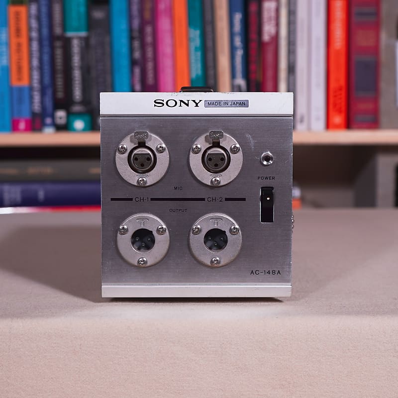 Sony AC-148A 2-Channel Microphone 48v Phantom Power Supply - | Reverb