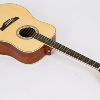 Crafter KD-10EQ L.R. Baggs Element Pickup Dreadnought Acoustic Guitar image 3