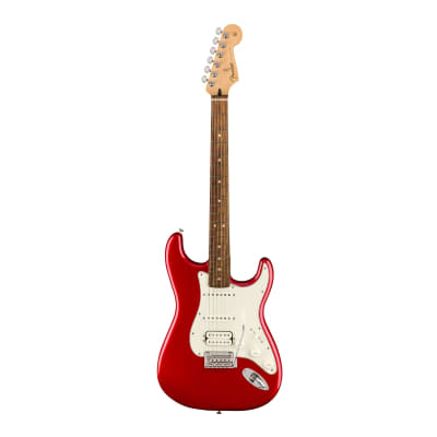 Fender Japan Limited Mustang Thinline Electric Guitar - Candy 
