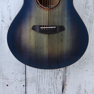 Breedlove Pursuit Exotic S Concert Blue Eyes Gloss CE Acoustic Electric Guitar for sale