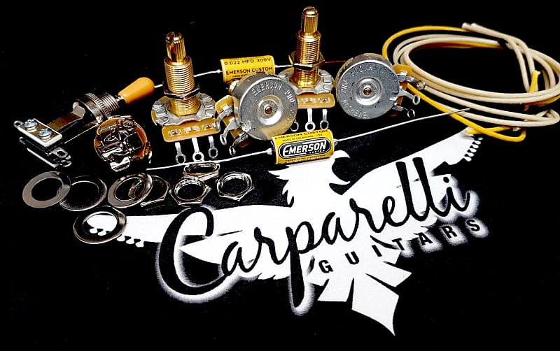 Carparelli Les Paul Premium Diy Harness Kit Reverb Uk 5283