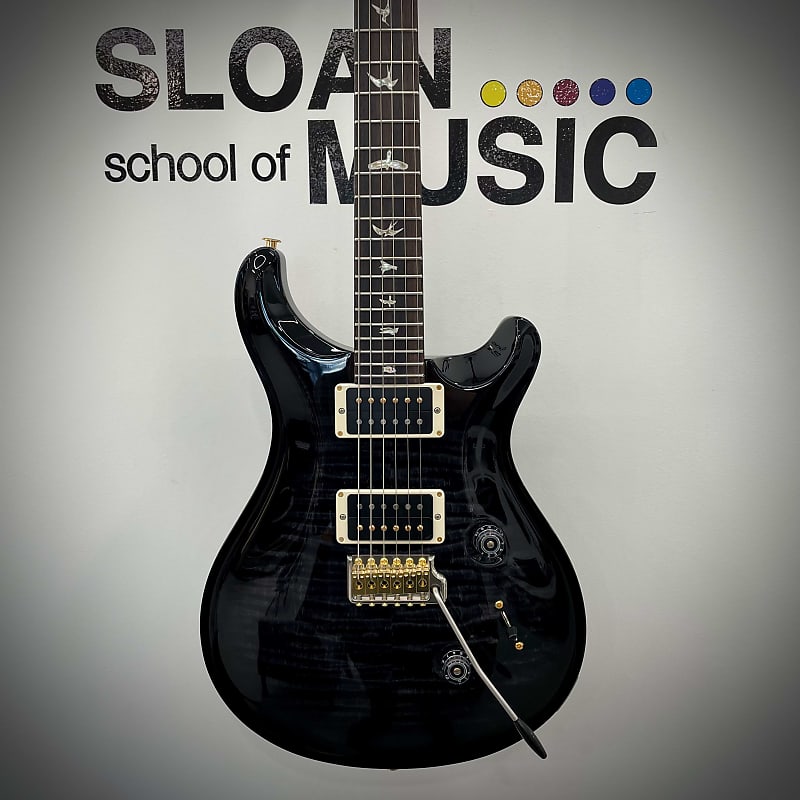 PRS Core Custom 24 Gray Black Wrap 10 Top *Custom Color