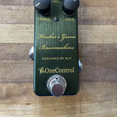 One Control Hooker's Green Bass Machine 2010s - Green for sale