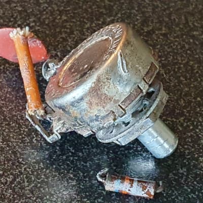 Fender Potentiometer Jaguar Jazzmaster 1964 Stackpole 1 Meg 1964 image 3