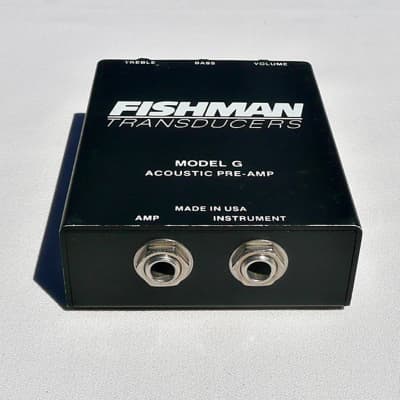 Fishman Model G Acoustic Pre-Amp - PV Music Guitar / Electronics Shop Inspected / Serviced / Tested - Works / Functions / Looks Great - Excellent (Near Mint) Condition - Free Shipping image 2