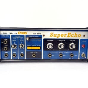 EVANS Super Echo ES-5 Vintage Analog Tape Delay Effect Unit RARE! Japan |  Reverb