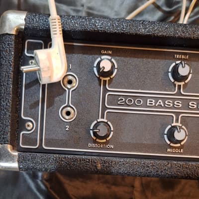 Peavey Century Bass Series 200 Bass - vintage guitar bass amplifier image 3