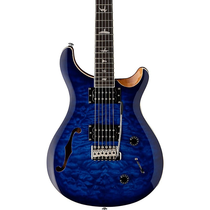 PRS SE Custom 22 Semi-Hollow Quilt-Top Limited-Run Electric | Reverb