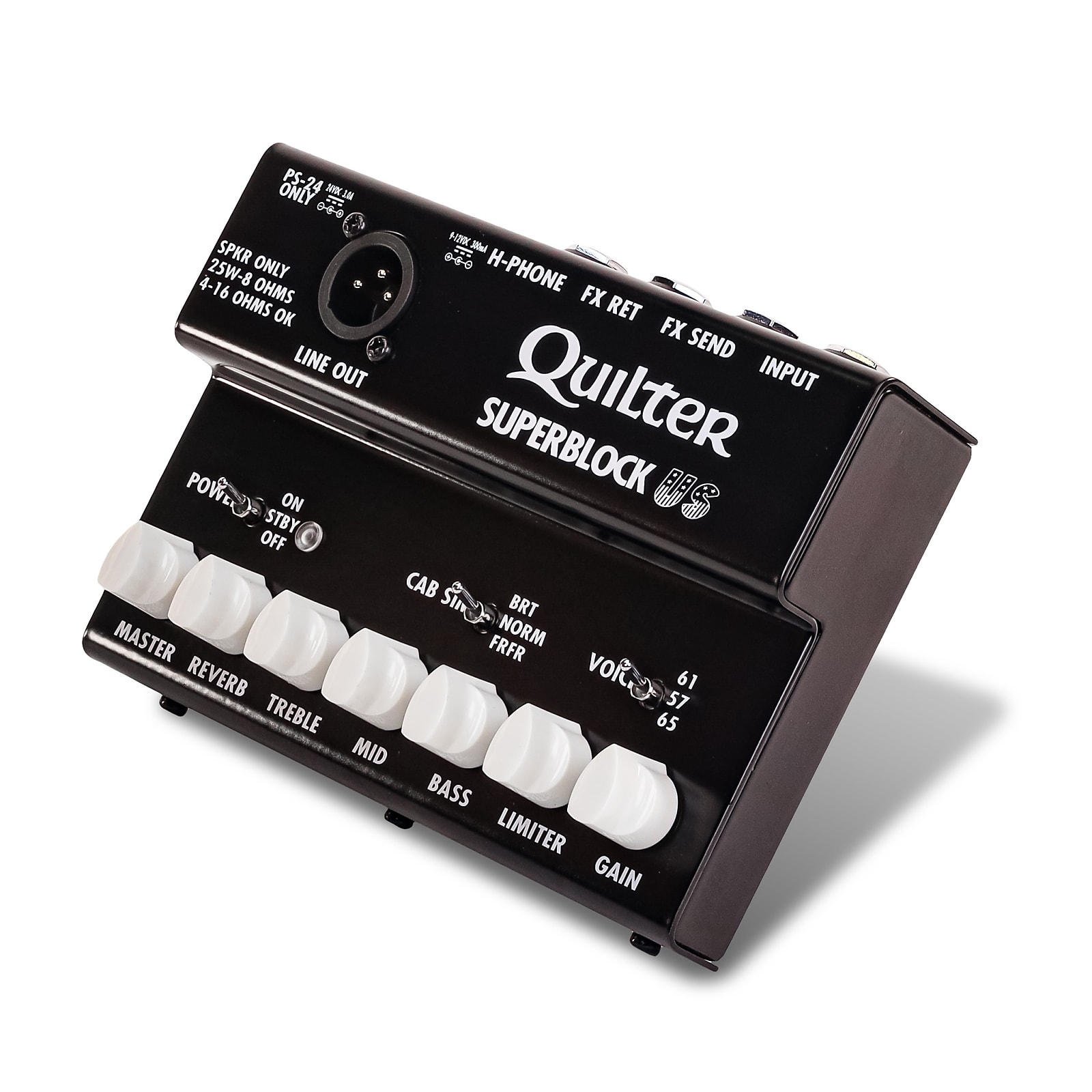 Quilter Superblock US 25W Pedal-Sized Mini Guitar Amplifier Head