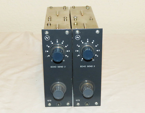 Neve 1272 Module Mic Preamp Direct Box Pair BAE Racked