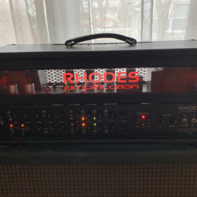 2013 KSR Rhodes Colossus H-100 - 4 channel amp.  Loaded. Footswitch, lit led panel, gemini, orthos image 1