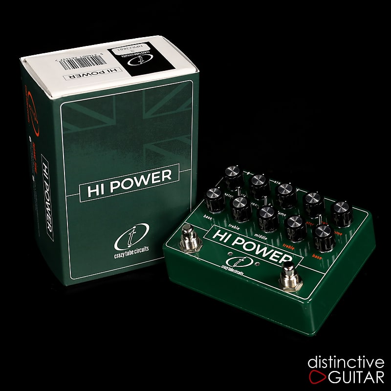 Crazy Tube Circuits HI-POWER - Analog Dual Booster/Overdrive