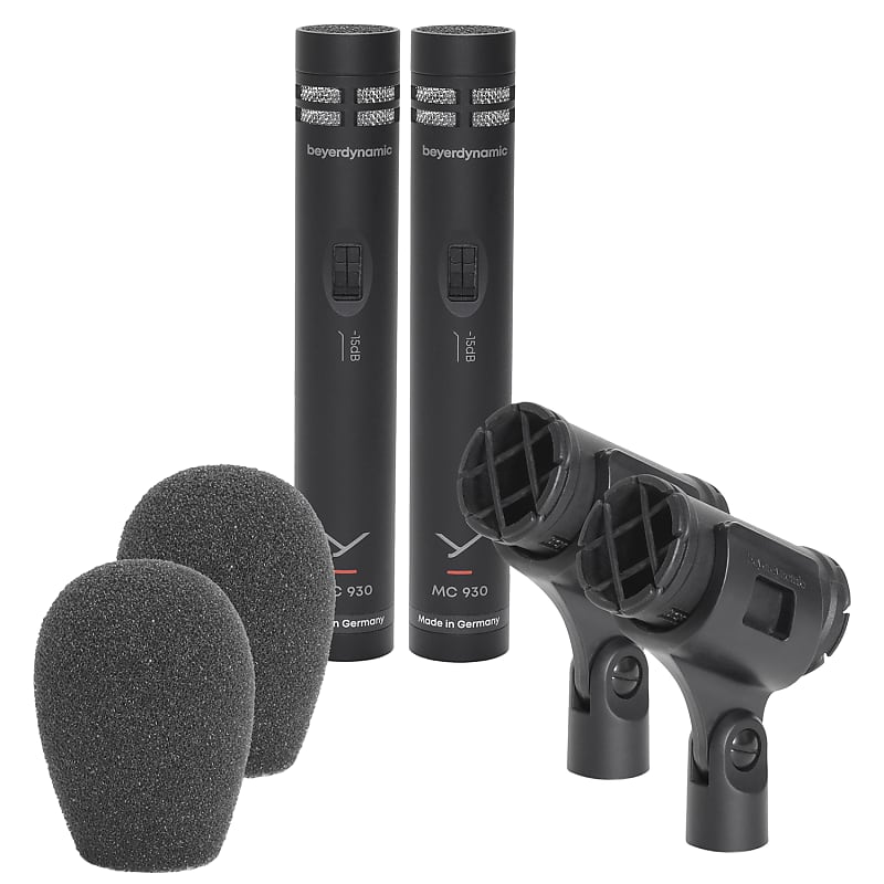 beyerdynamic MC 930 Small-Diaphragm Cardioid Condenser Microphone - Stereo Set image 1