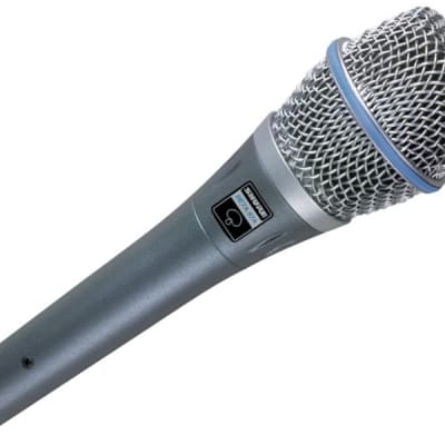 Shure Beta 87A Handheld Supercardioid Condenser Microphone