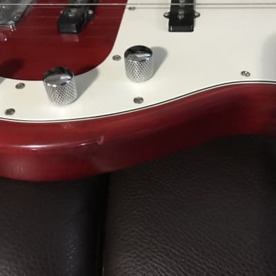 Peavey Milestone 4-String Electric Bass 2010s Red image 3