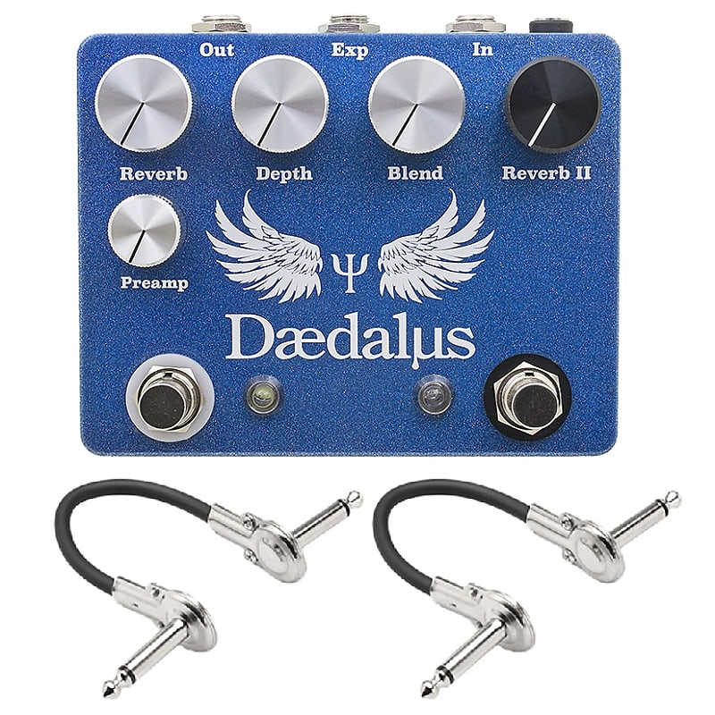 New Coppersound Daedalus Dual Reverb w/ Expression Guitar Effects Pedal image 1