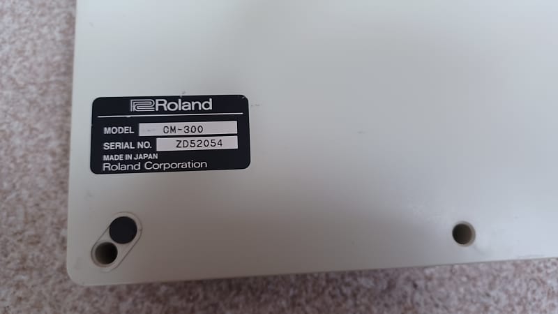 音源モジュール Roland CM-300 GS SOUND MODULE Roland CM-300 GS MIDI sound module generator 1991 gaming