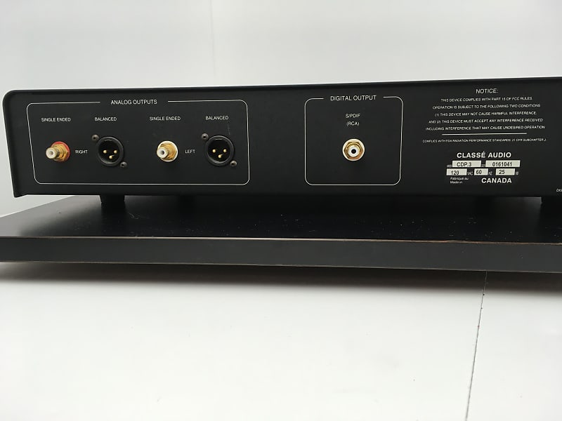 Classe CDP-.3 HDCD CD Player | Reverb