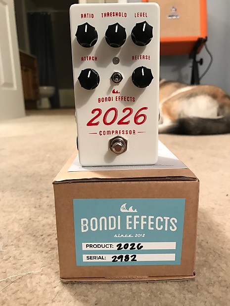 Bondi Effects: 2026 Compressor. Guitar & Bass demo.