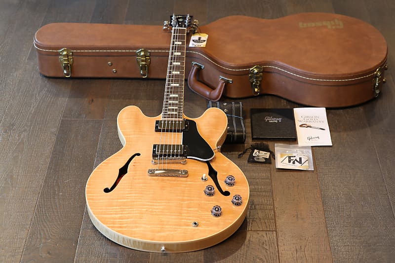 Gibson Memphis '63 ES-335 Block Figured VOS 2015 | Reverb Canada