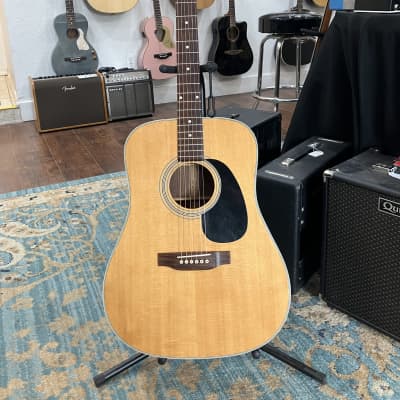 Aria Dreadnought AD-35 1970s - Natural | Reverb