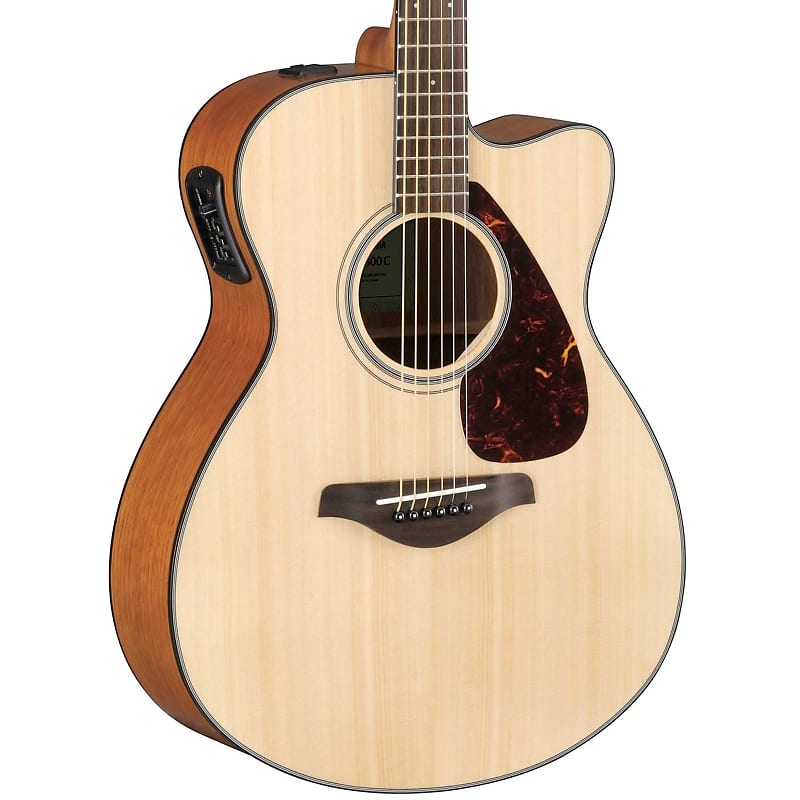 Yamaha FSX800C Cutaway Electro Acoustic Guitar - Natural image 1