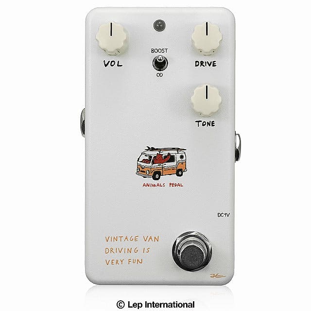 ギター Vintage Van Driving is Very Fun Animals Pedal Vintage Van Driving is Very Fun Overdrive