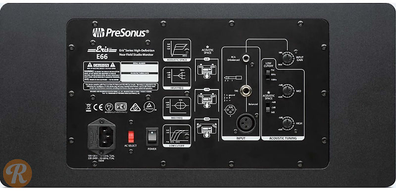 PreSonus Eris E66 2-Way Dual 6.5" Active Studio Monitor (Single) image 3