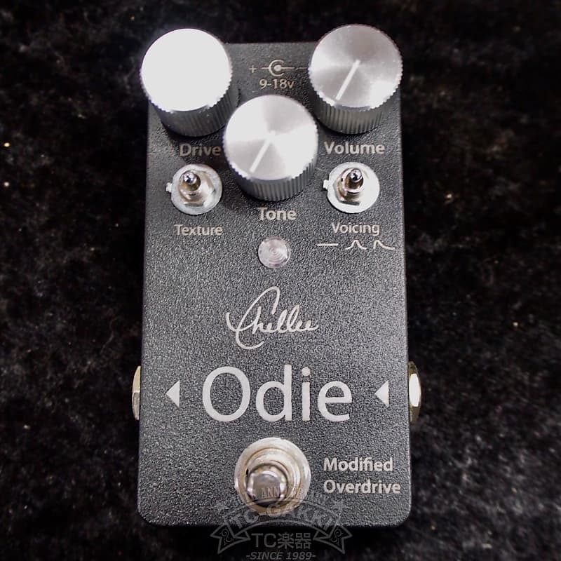 激良音生産完了CHELLEE GUITARS & EFFECTS Odie Chellee Guitars Odie Overdrive (demo) - YouTube