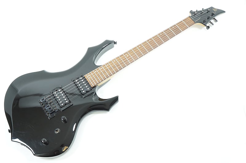 [SALE Ends May 2] Grass Roots GR-FRG Forest Guitar by ESP Black FR-G FOREST-GT image 1