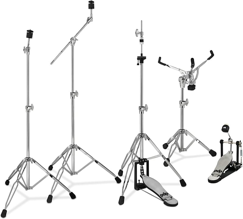 PDP by DW 5-Pc Drum Set Hardware Pack, Snare/Cymbal Stands & Bass Pedal image 1