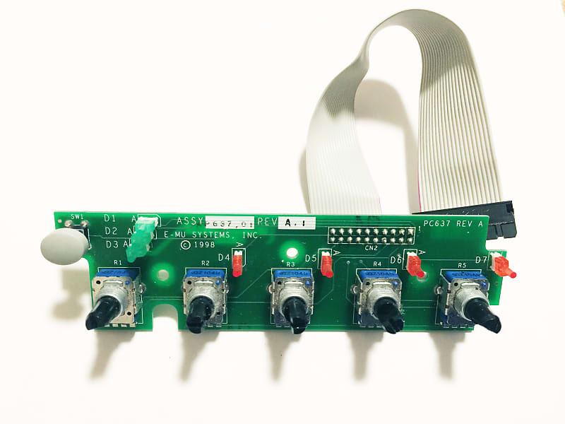 E-MU Left Panel Switch Board for Proteus 2000, Virtuoso, Audity 2000, B3,  Mo'Phatt, Planet Earth