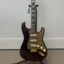 Squier 40th Anniversary Gold Edition Stratocaster Electric Guitar - Ruby Red Metallic