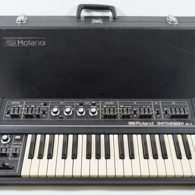 [SALE Ends July 31] Roland SH-2 Vintage Monophonic Analog Synthesizer w/ Hard Case Perfect Working