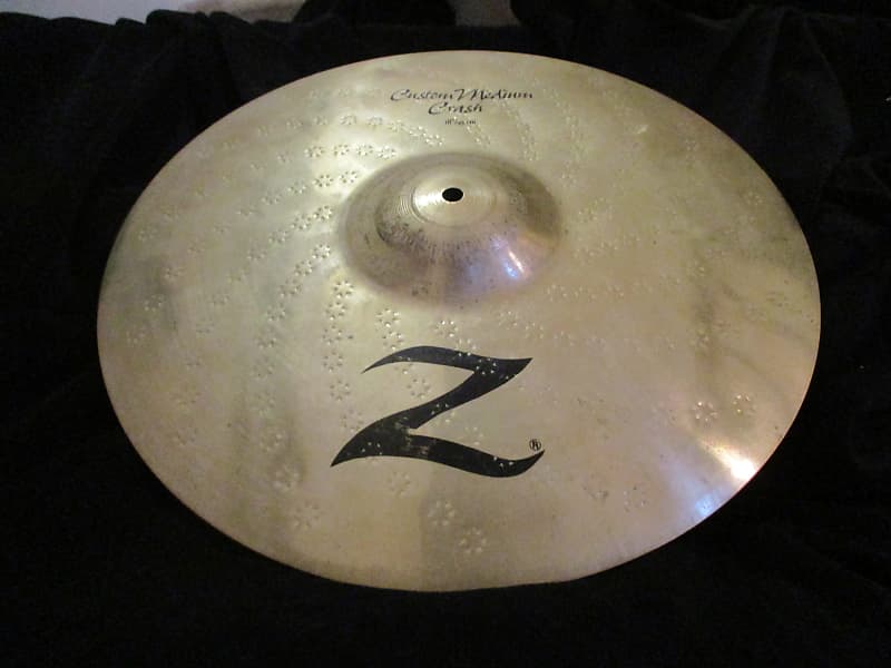 Zildjian 18" Z Custom Medium Crash Cymbal 1993 - 2001 image 1
