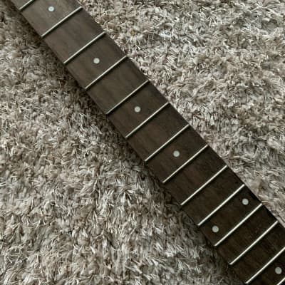 Natural Maple Wood Guitar Neck and Rosewood Fretboard image 6