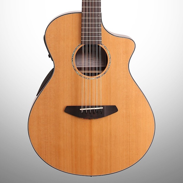 Breedlove Solo 12-String Concert Cutaway Acoustic/Electric Guitar Gloss Natural 2016 image 1