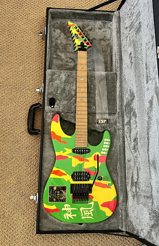 ESP Custom Shop George Lynch Kamikaze IV 8-Tooth Headstock Chinese