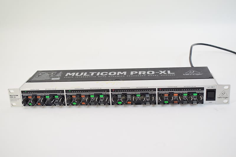 Behringer MULTICOM PRO-XL MDX4600 4-channel Compressor / Limiter / Gate  Dynamics Processor