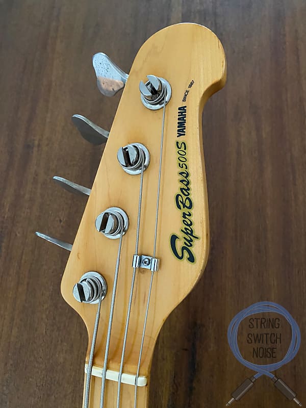 Yamaha Super Bass 500 S, Black, MIJ 1982, Offset J Bass