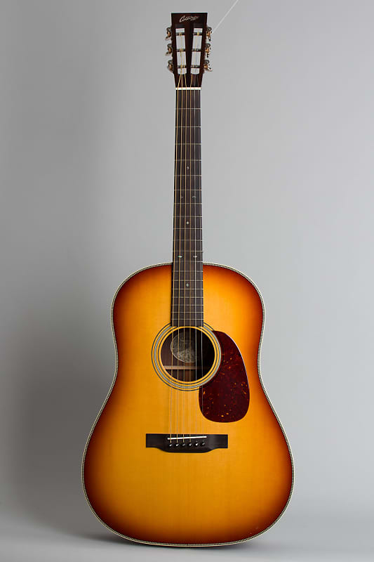 Collings DS2H-ASB Owned and played by Adam Levy Flat Top Acoustic Guitar (2022), ser. #32746, green molded Calton hard shell case. image 1