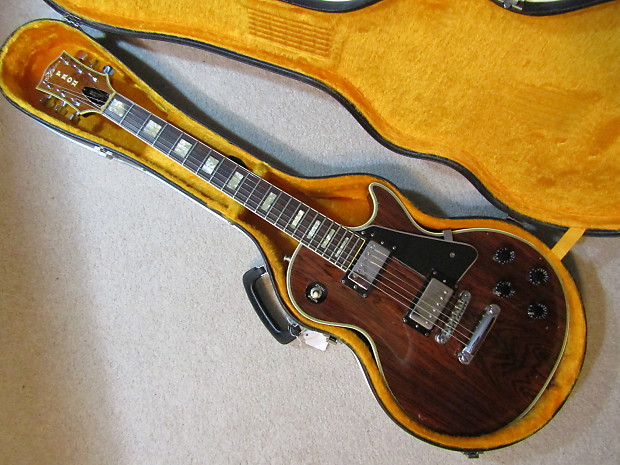RARE 1977 MIJ Aria Pro II Custom Les Paul PE-130 Set Neck W