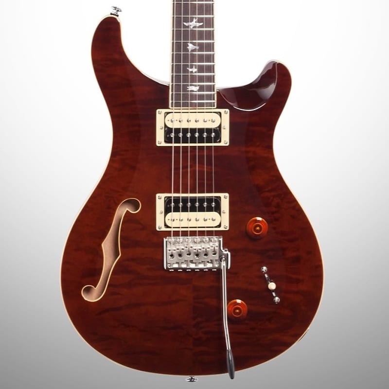 【最終値下げ】PRS SE Custom 22 Semi-Hollow 送料無料 PRS SE Custom 22 Semi-Hollow Electric Guitar Gray Black