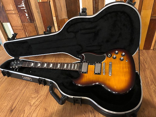 Epiphone SG G-400 Deluxe - Limited Edition Flame Top 