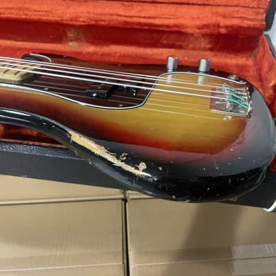 Fender Precision Bass PBass 1975 - Sunburst image 5