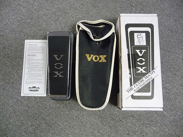 Vox V848, Clyde McCoy Wah Wah W/ Fasel Inductor. New Old Stock!