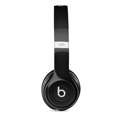 Beats by Dr. Dre Solo2 On-Ear Wired Headphones (Luxe Edition) in Black image 4